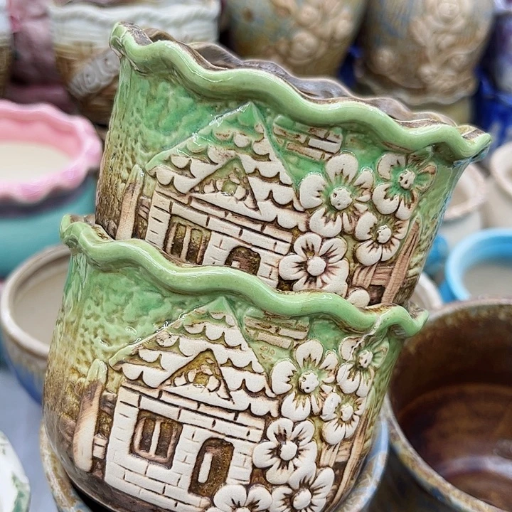 多肉绿植陶瓷花盆