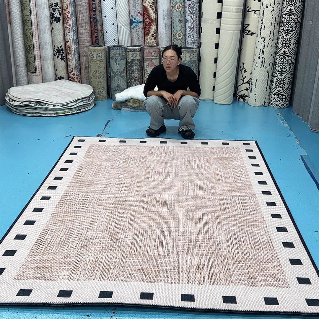 混纺180×250误差±1-3cm精编细砂仿羊绒棉布底微瑕