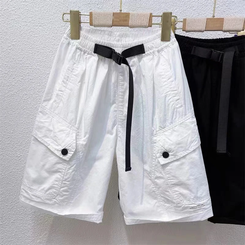 浮力款！！！夏款儿童男女童夏款白色中裤88812