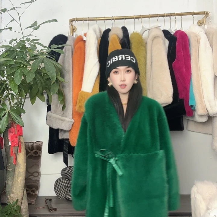 闪电购女款毛毛款1