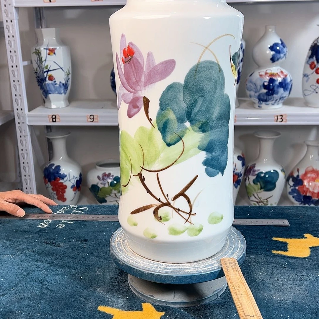 摆件景德镇陶瓷书鸟