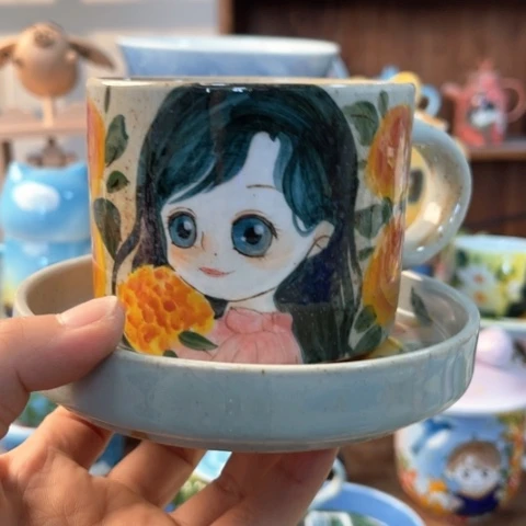 炉景德镇釉下手绘陶瓷