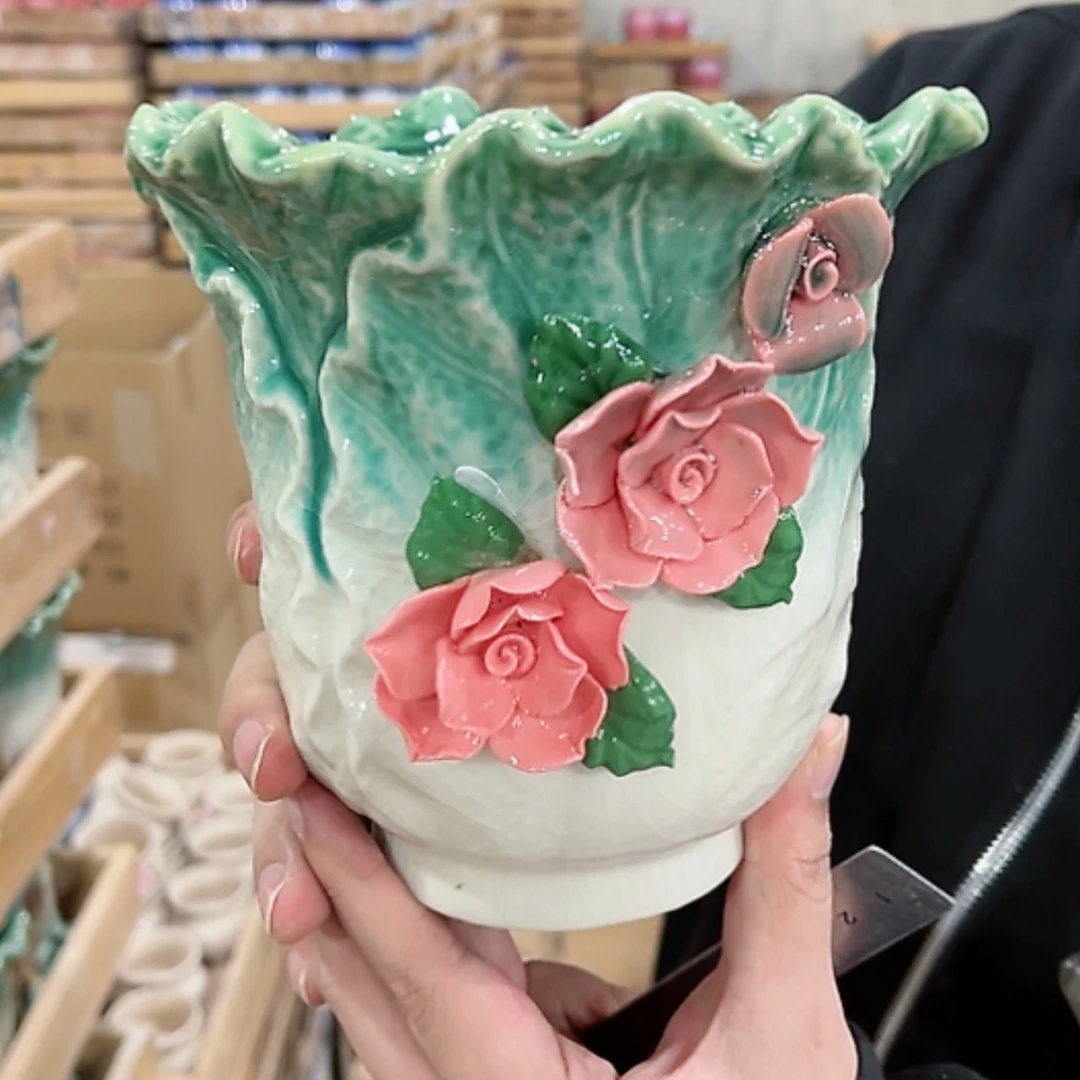 【闪购商品】陶瓷花盆