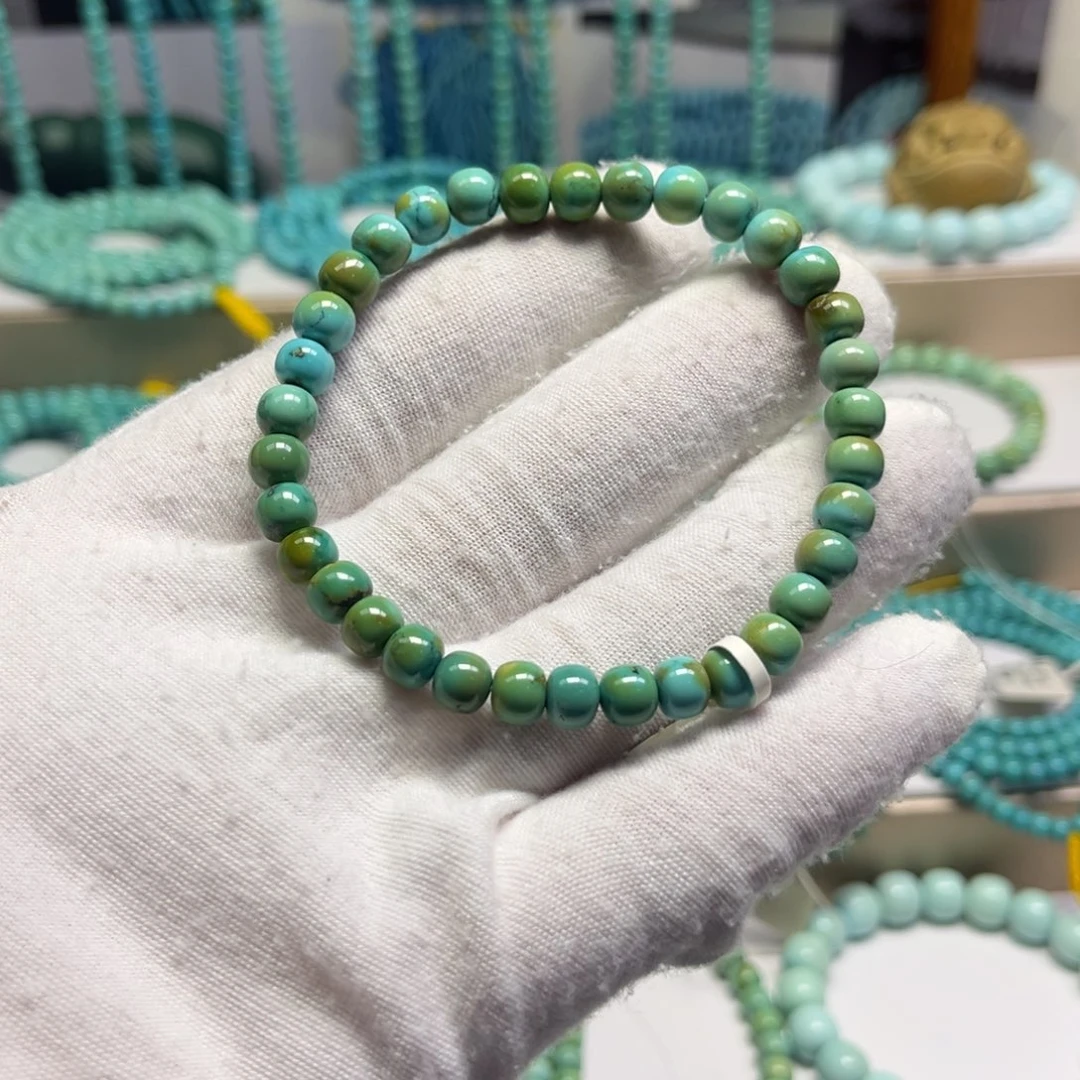 绿松石未镶嵌手链
