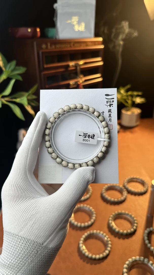 一栗菩提B001（8x7灰背河豚）
