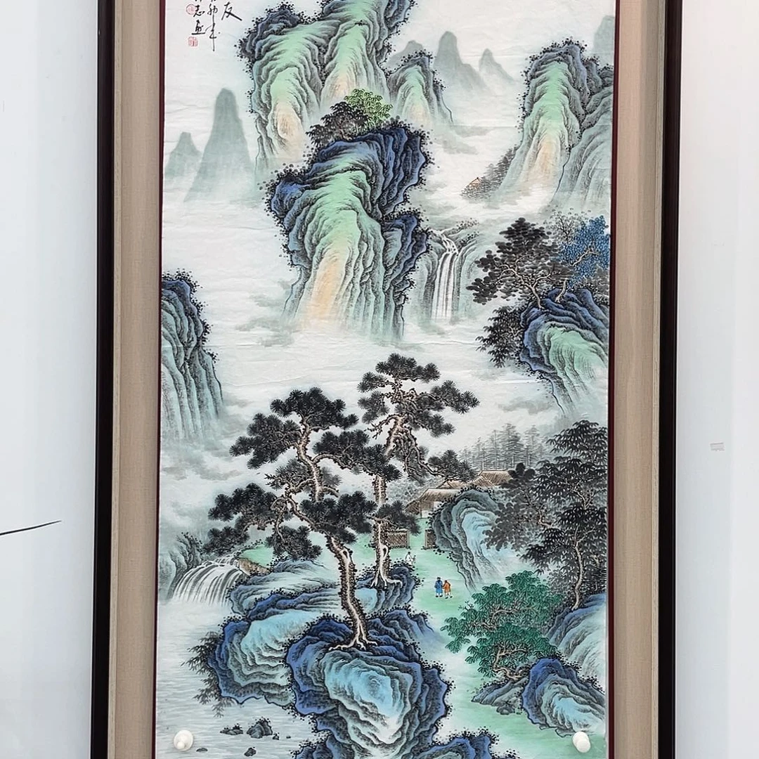 国画凌行志老师手绘精品国画