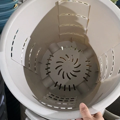 树脂测控40口径4个无托灰白