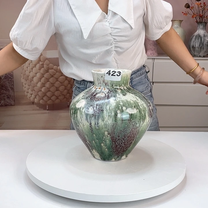 423 瑕疵景德镇陶瓷艺术花瓶