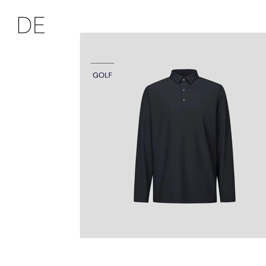 高奢 T T 高尔夫男士PRO系列长袖POLO衫秋冬