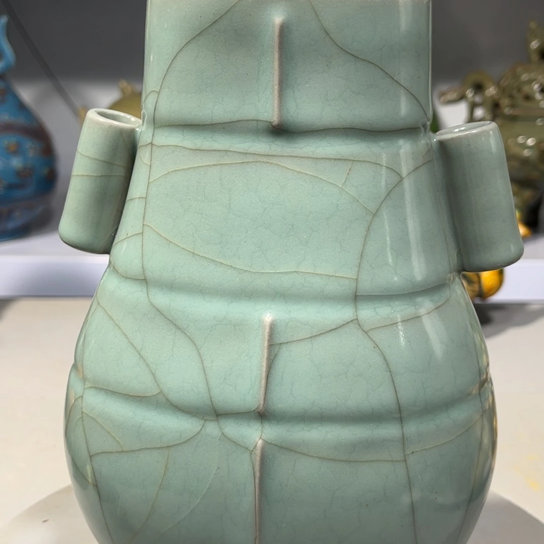 瓶孤*官窑瓷器品相完美