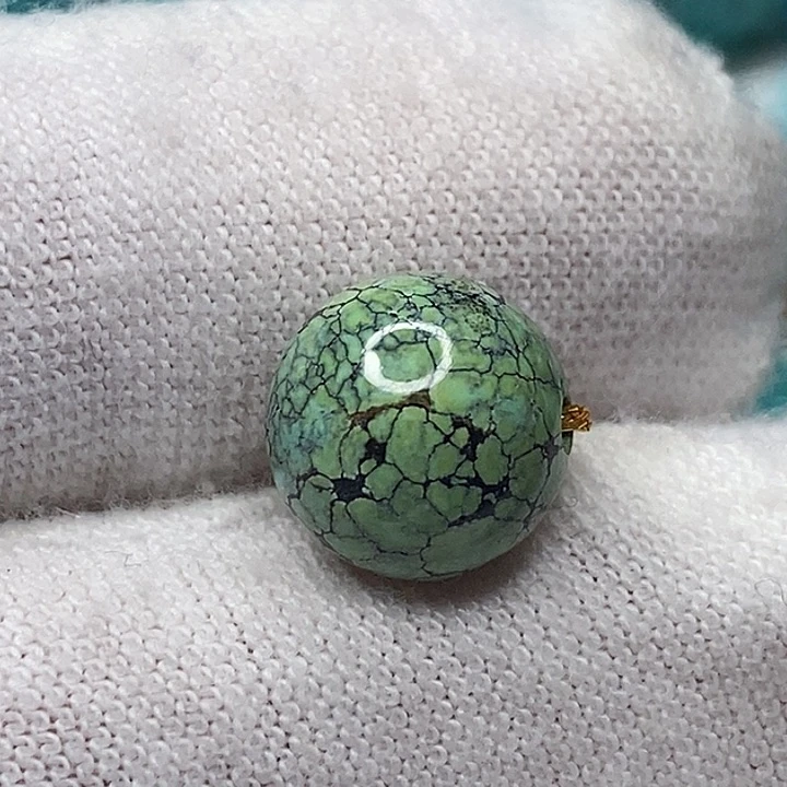 未镶嵌绿松石天然原矿 带武汉地大证书