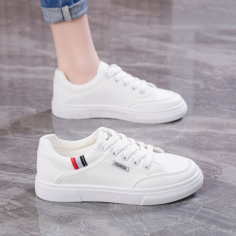 小白鞋女百搭2025新款女鞋秋季休闲运动潮鞋板鞋女鞋学生鞋子潮鞋