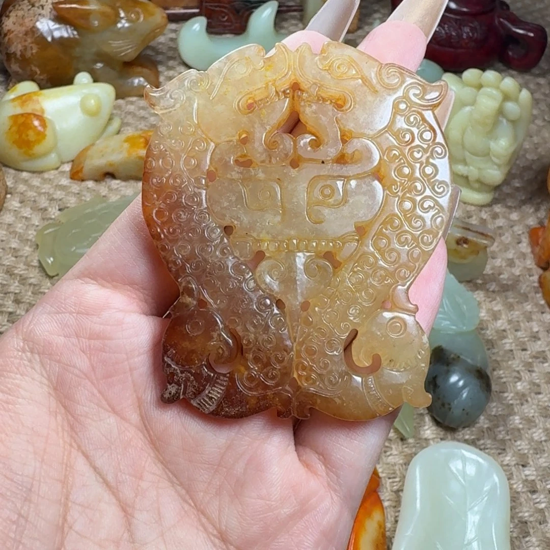 吊坠白玉菩提挂件