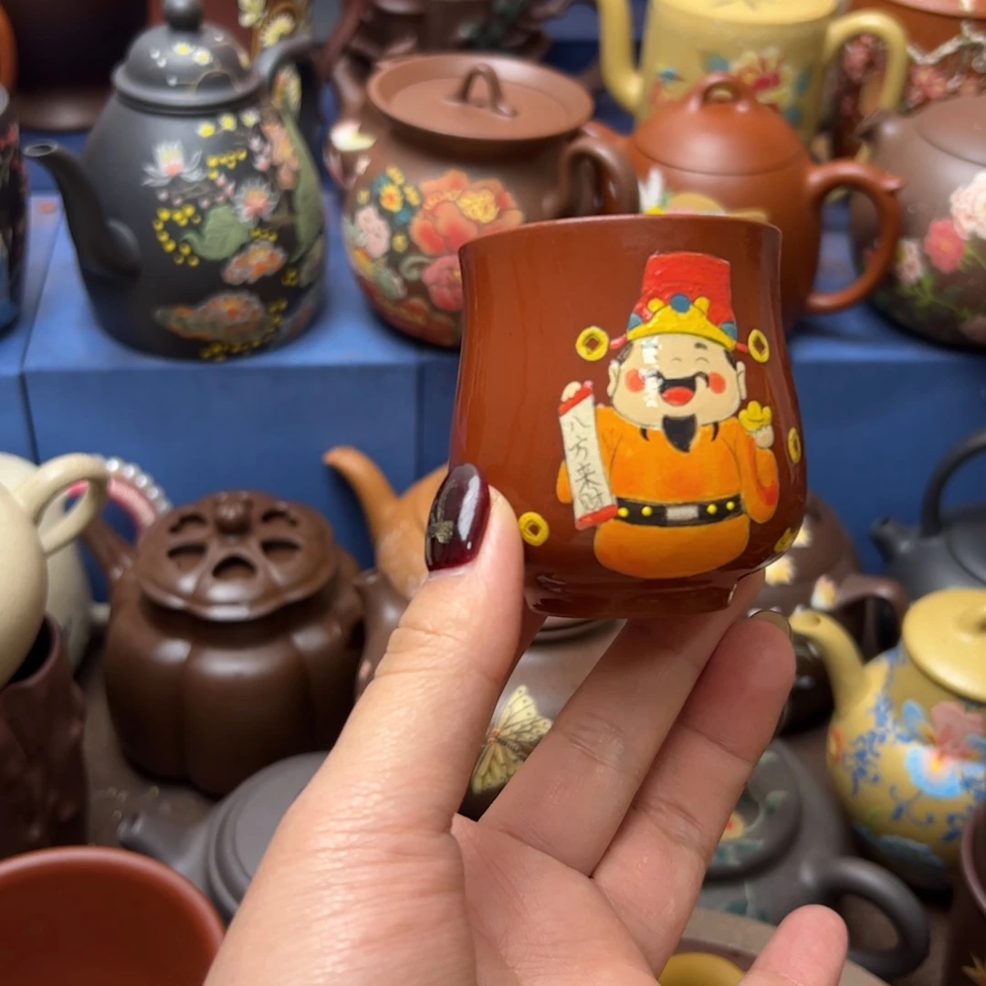 茶杯紫砂紫砂主人杯100cc