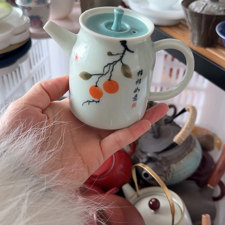 微瑕陶瓷茶具茶杯茶壶