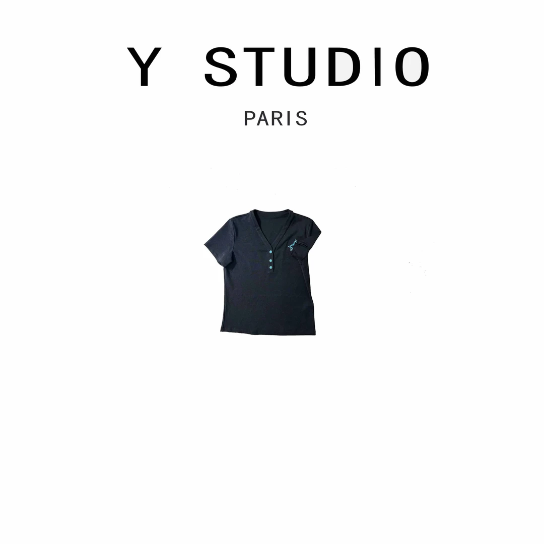 【大妮专属】【竹尘雨落】新款百搭圆领短袖T恤女BU-DNW321