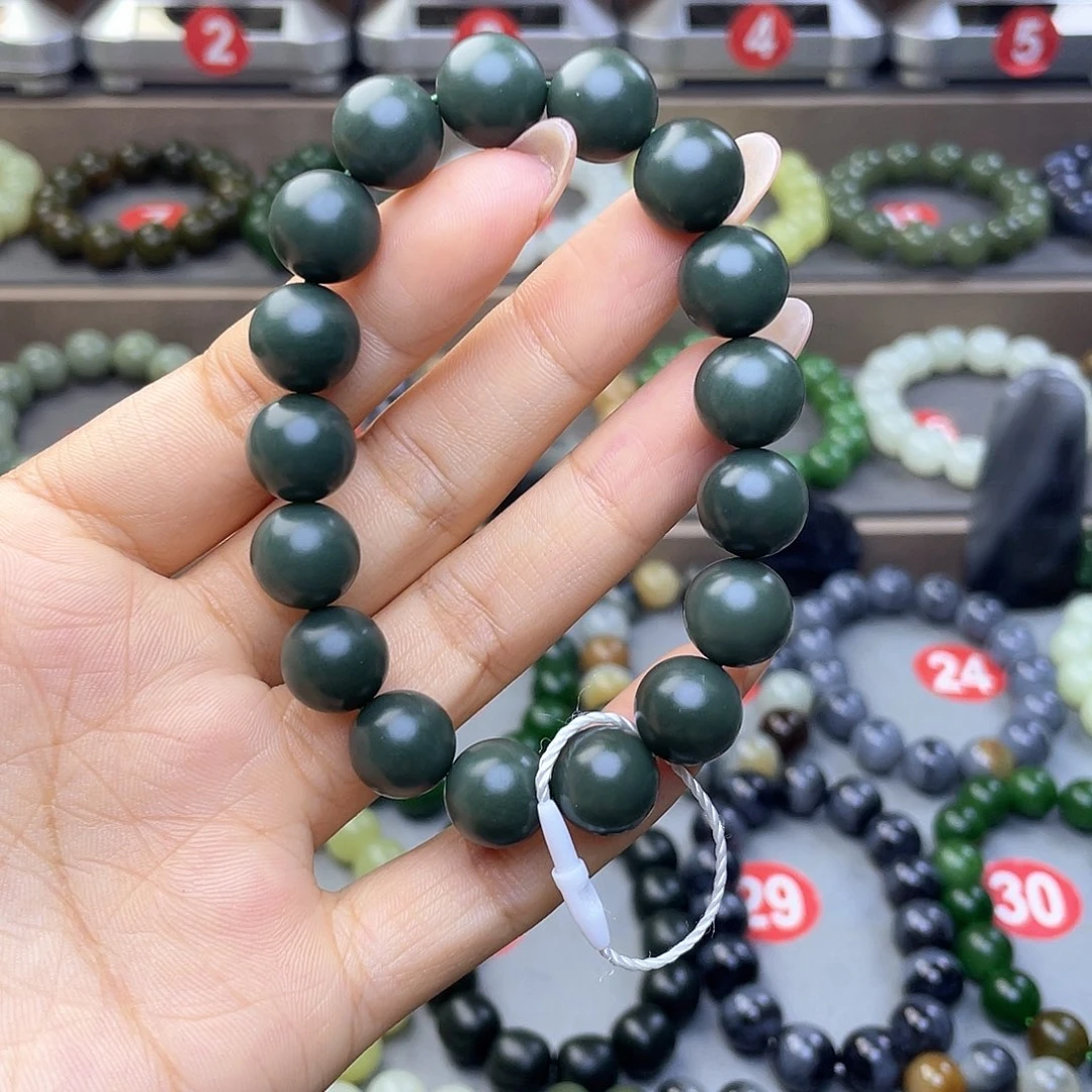 手串未镶嵌和田玉七**满