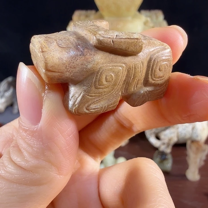 f***n和田玉未镶嵌挂件