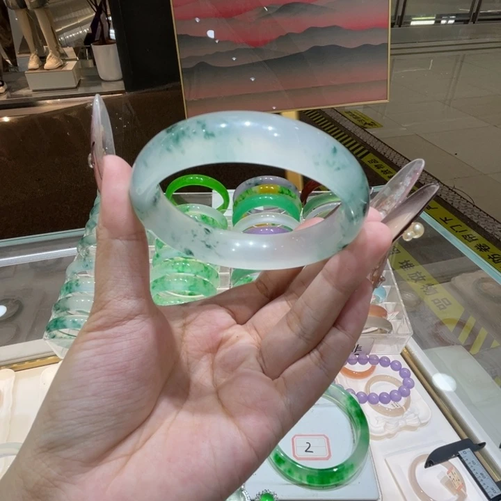 清***涵翡翠手镯未镶嵌翡翠手镯