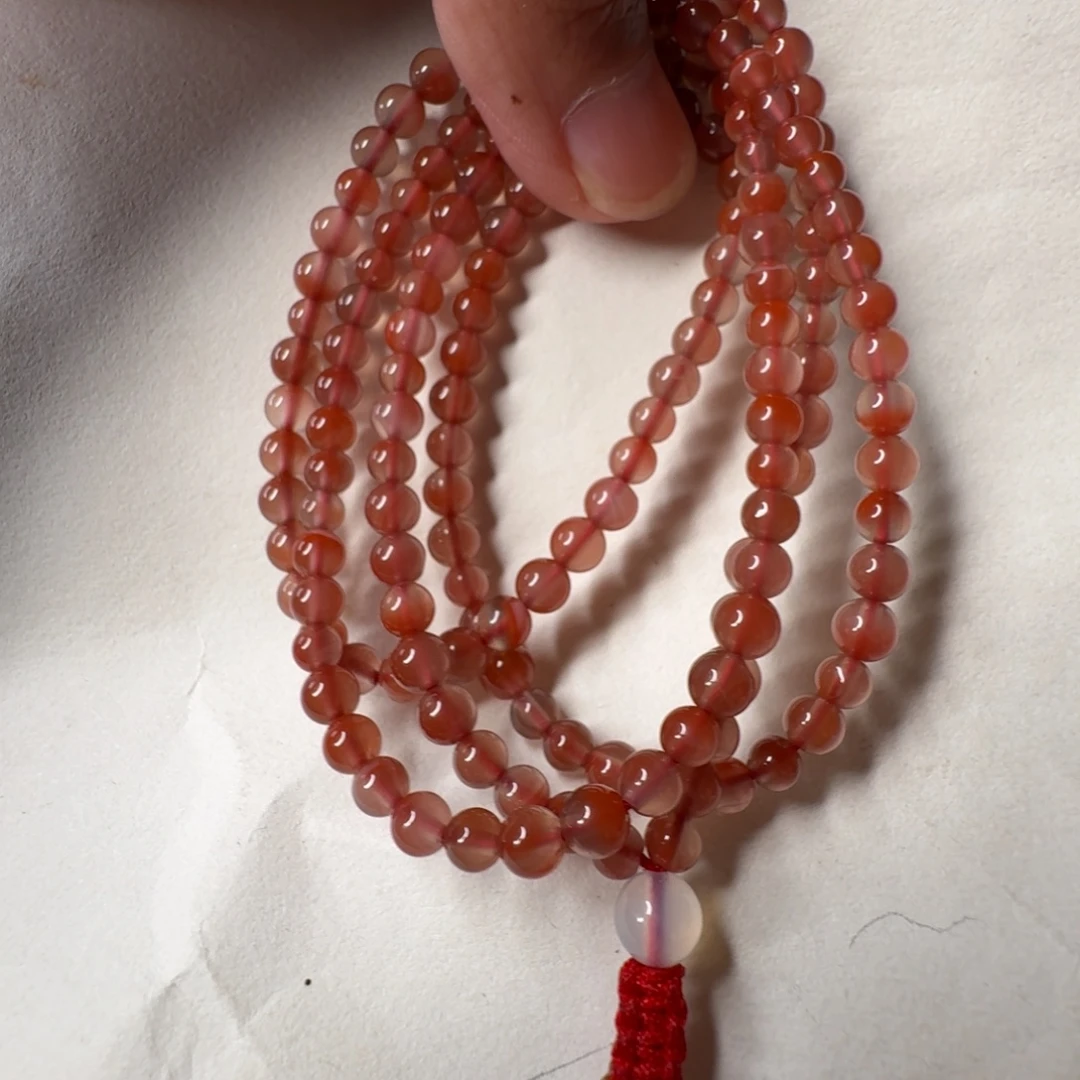 南红玛瑙未镶嵌手串