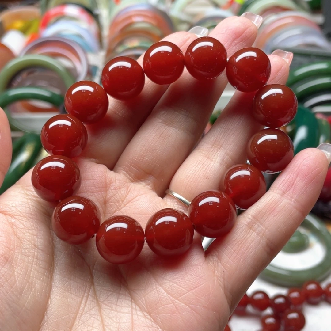 玛瑙/玉髓未镶嵌手链