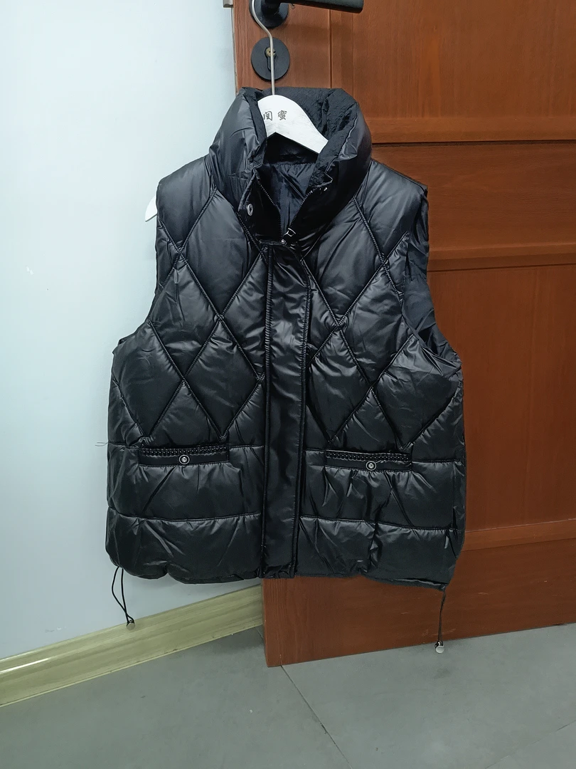 609【衣长62】时尚背心马甲外套女2025秋冬新款设计感百搭马夹