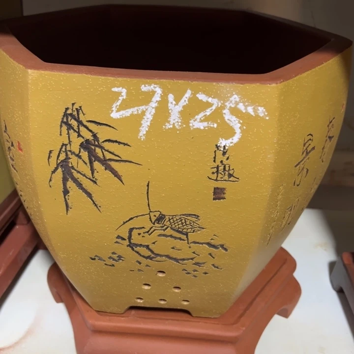 花盆紫砂宜兴紫砂