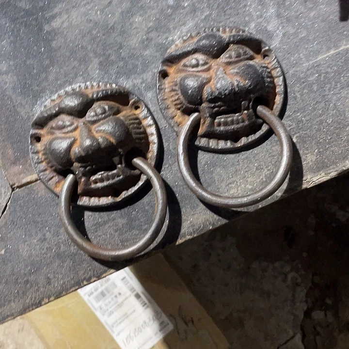 香榧木靓*老铁虎头一对包邮