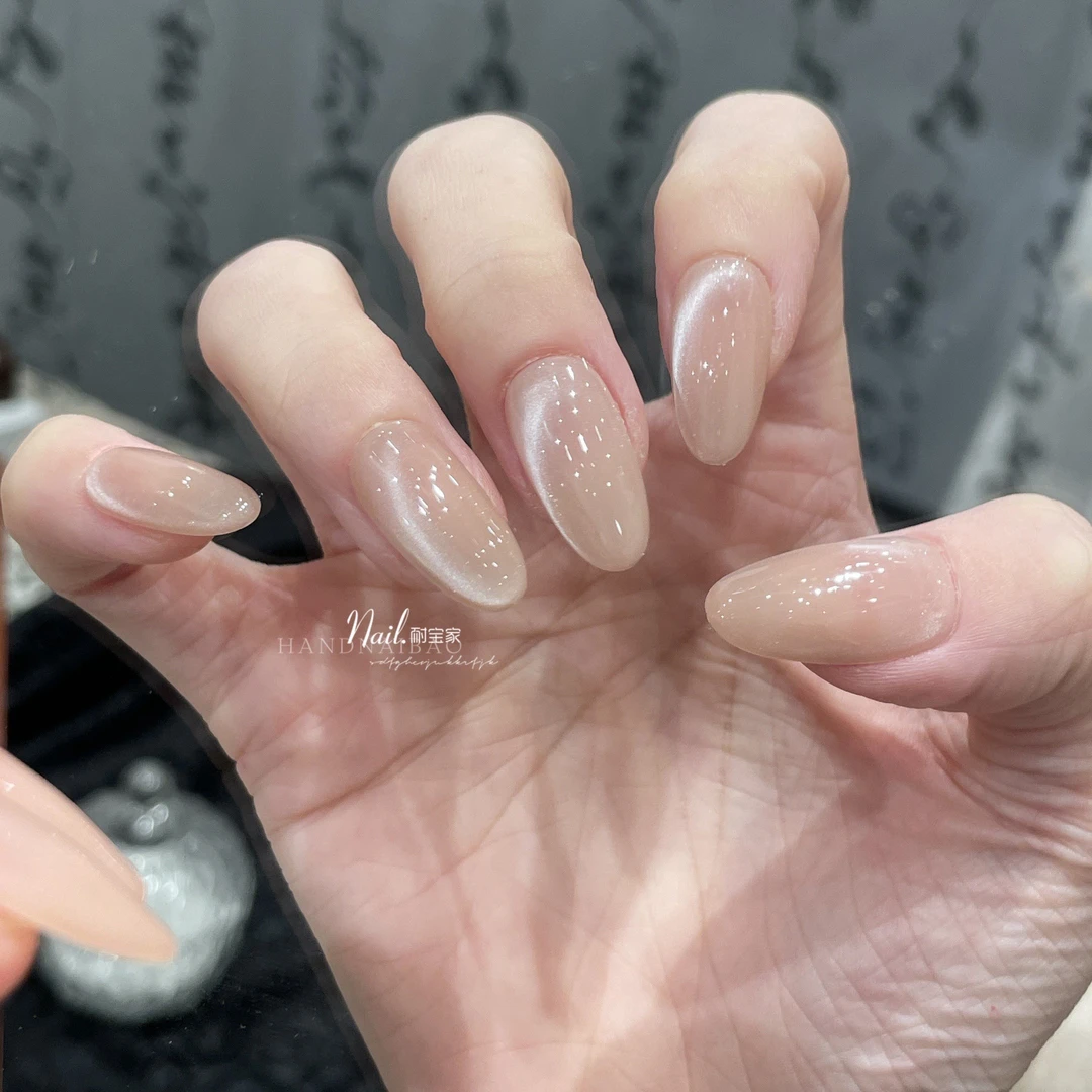 【半圆猫眼】— 耐宝手工穿戴甲