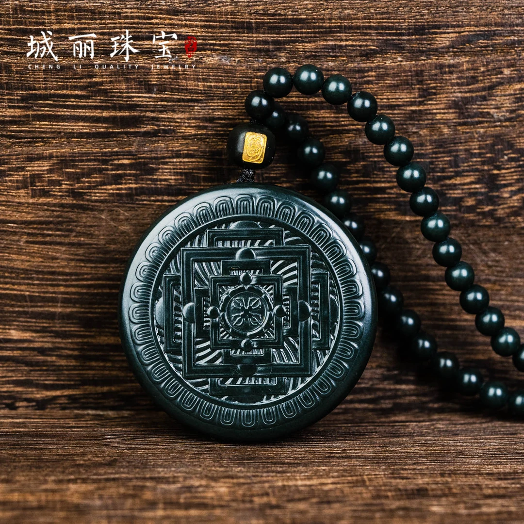【福生无量天尊】八大守护金福吊坠ZJH-524-2