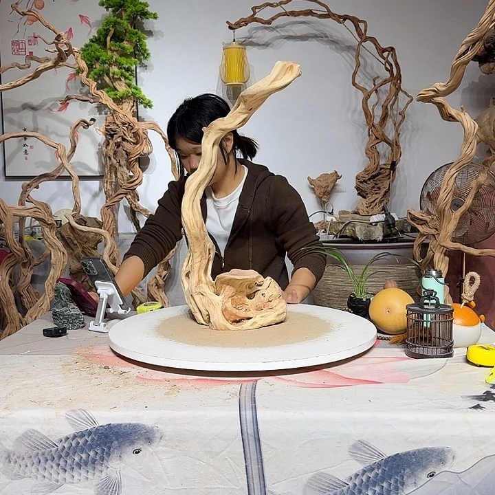 ^***^杜鹃根艺术中心根