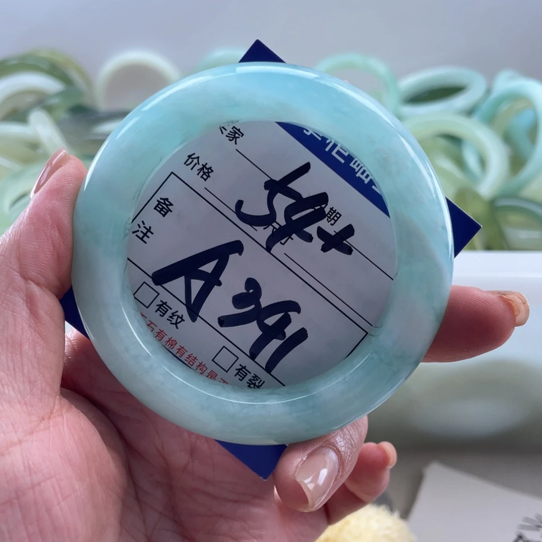 岫玉未镶嵌手镯手镯