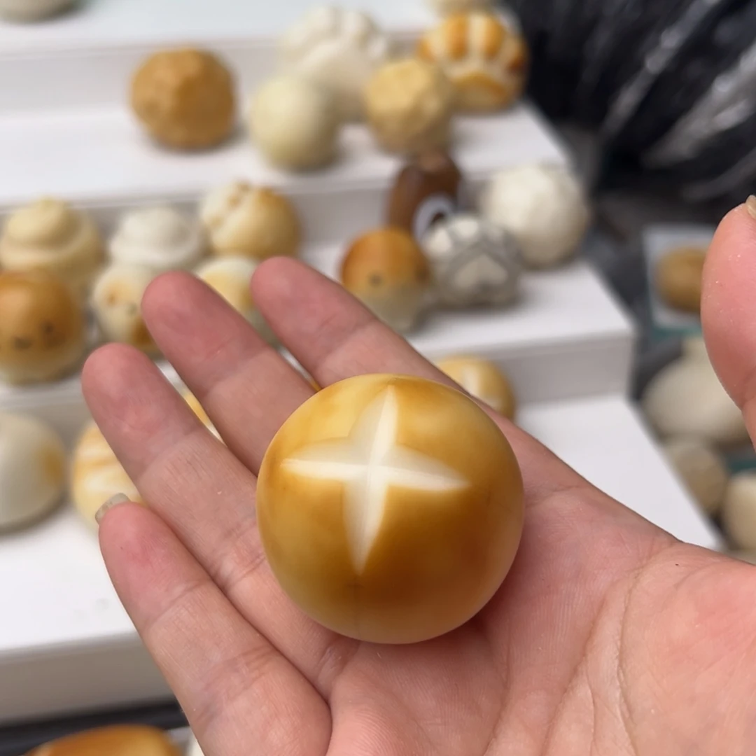 竹***﹌菩提根/象牙果把件定制香菇包芽眼画猫爪有气泡介意勿拍