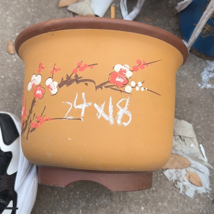 紫砂花盆特价清仓