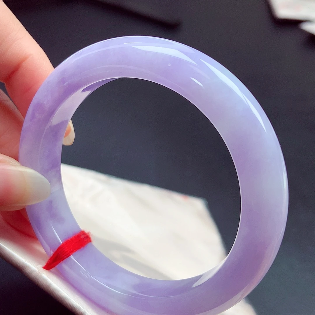 翡翠未镶嵌手镯56圈口