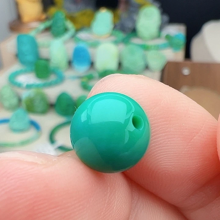 绿松石未镶嵌主播万珍