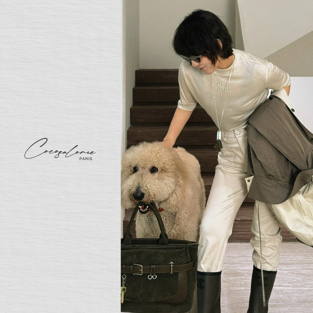 韩彬彬"奶油裤"出游显瘦拉长腿弹腿精生成器裸感通勤八分裤2298-2