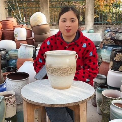 口20高23瑕疵盆子。