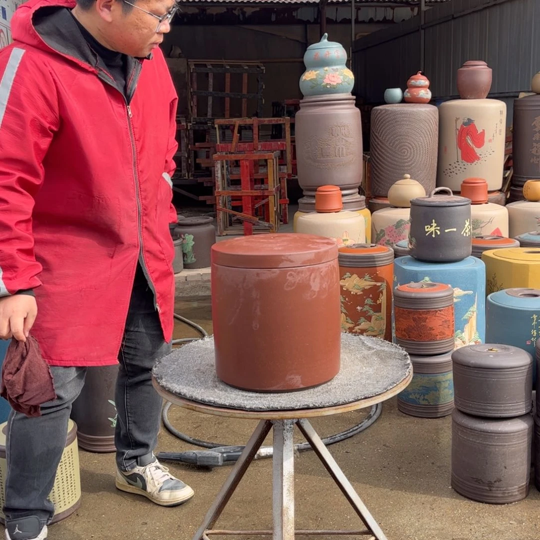 紫砂茶叶罐茶叶罐