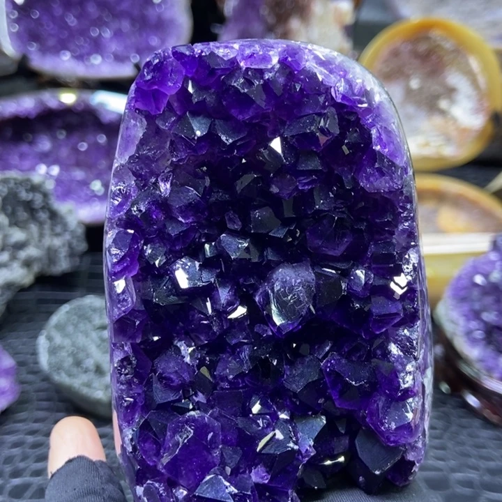 水晶紫晶镇未镶嵌