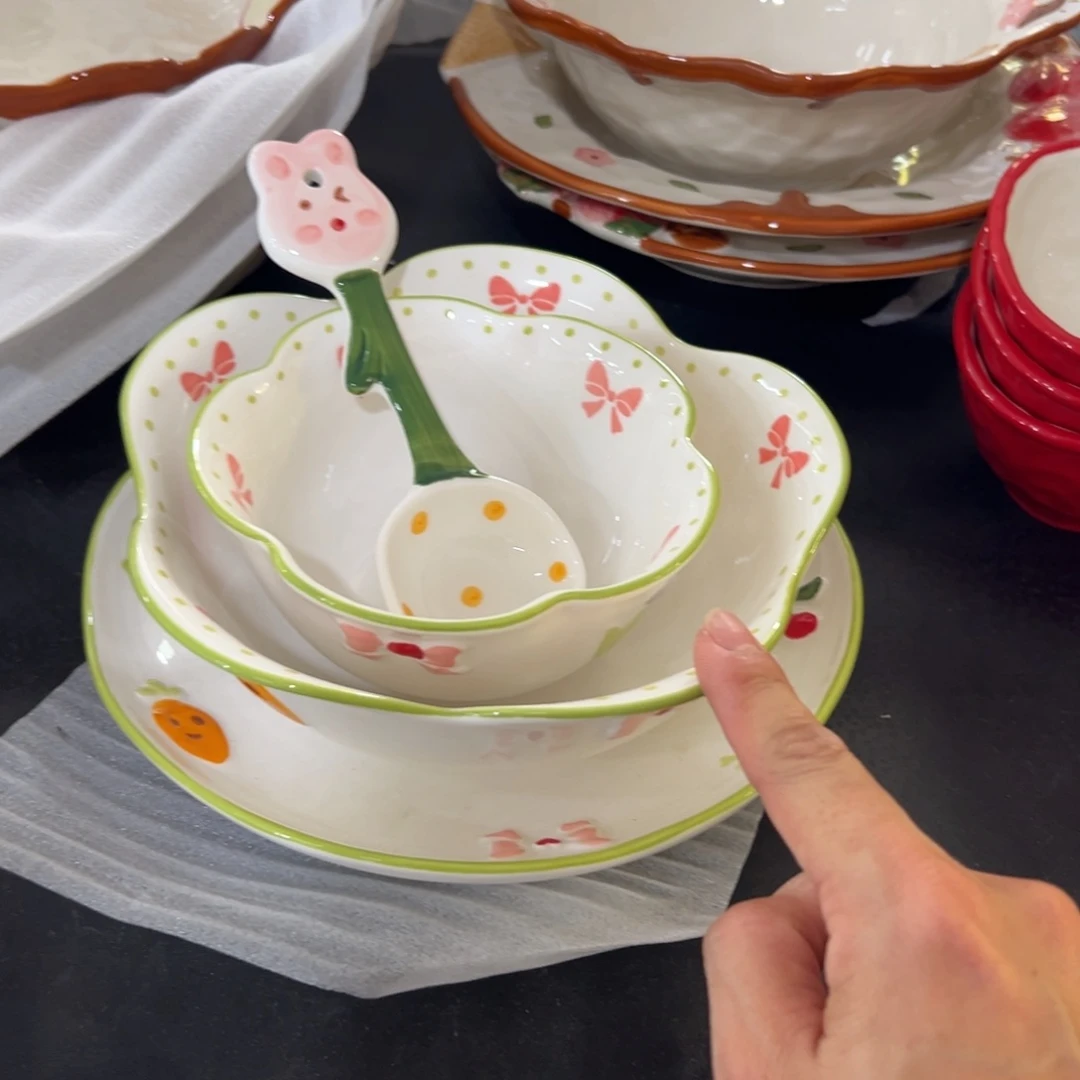 摆件高温陶瓷釉下彩正品