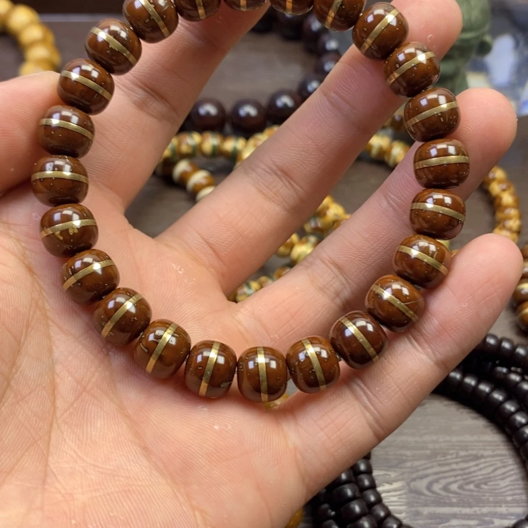 々***烫紫金鼠手串紫金鼠一线天二代1号