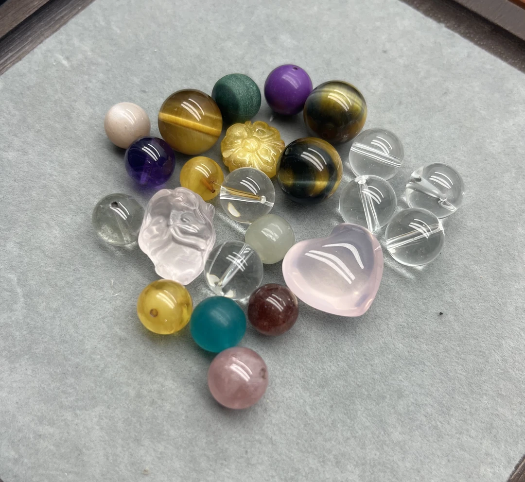 天然水晶圆珠未镶嵌