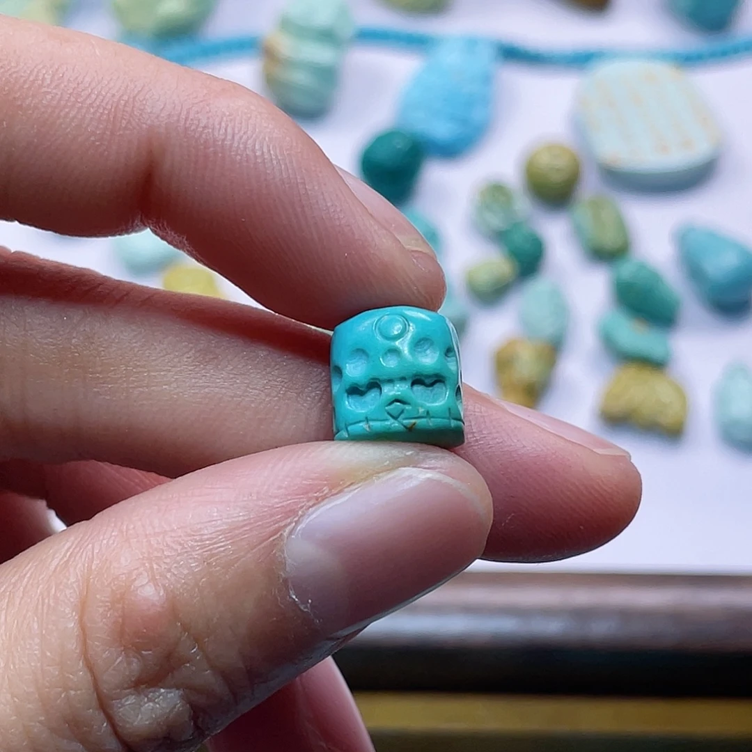 绿松石未镶嵌配饰