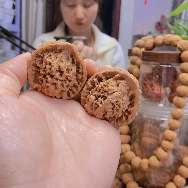 【闪购商品】文玩核桃把件42.5蛇头