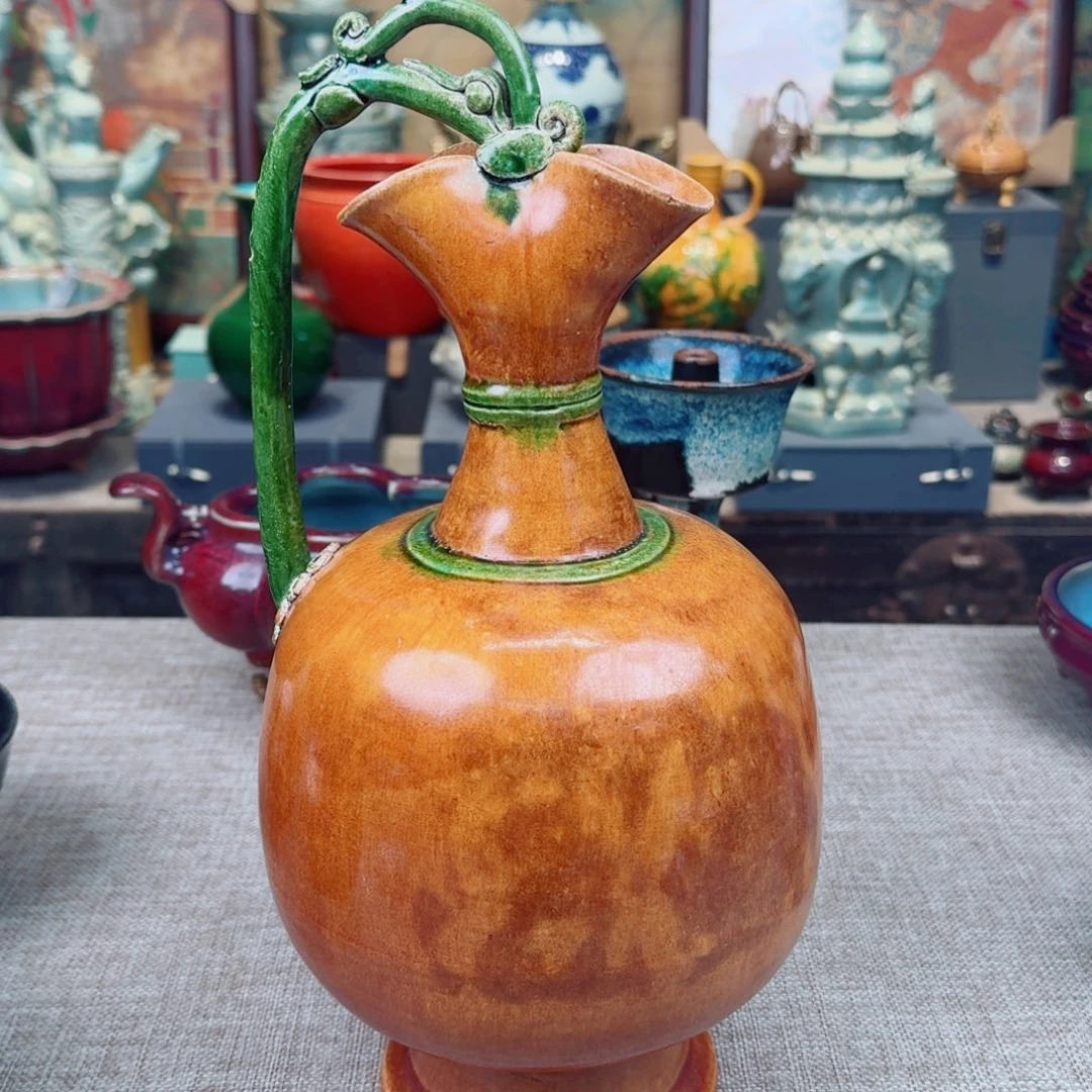 摆件陶瓷旧藏摆件
