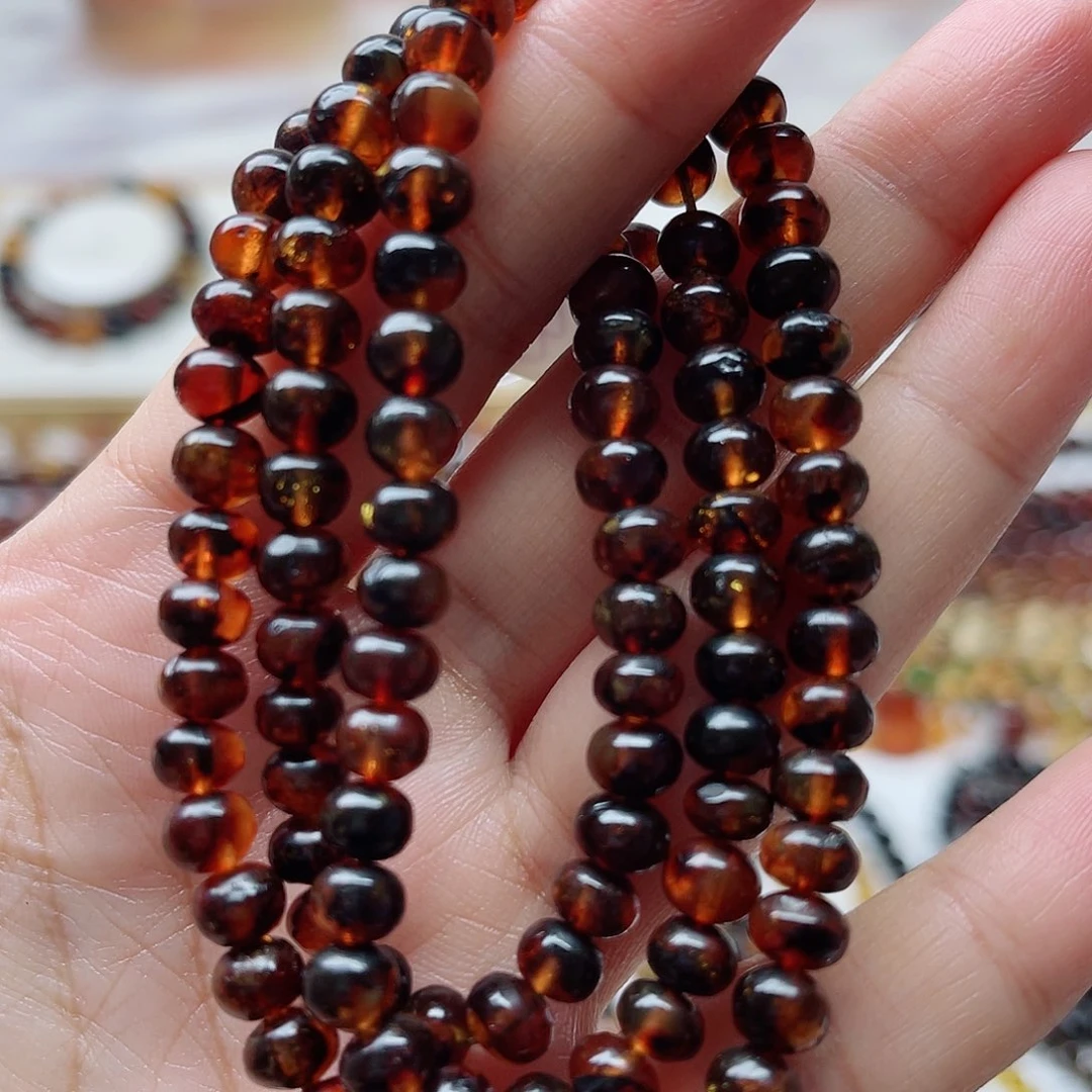 未镶嵌颈饰琥珀琥珀6