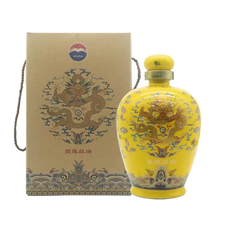KWEICHOW MOUTAI/贵州茅台名门盘龙献瑞 酱香型白酒53度1.5L