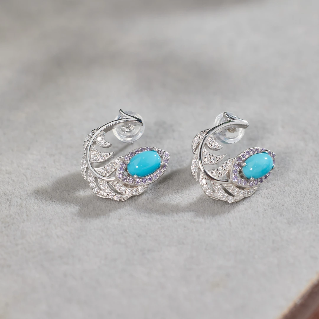 【玉峰珠宝丨安娜严选】美松耳饰S925银【N2434】多样性发一