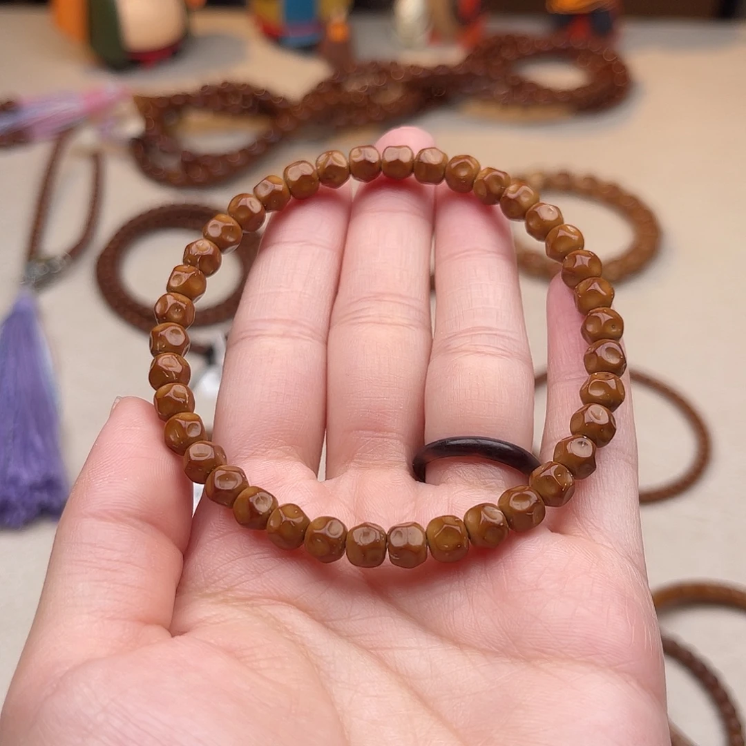 紫金鼠手串6.5鼠尖纯肉无相